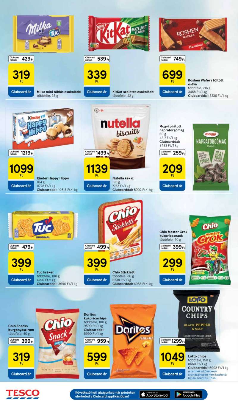 Tesco Akciós Újság Hipermarket 18 oldal
