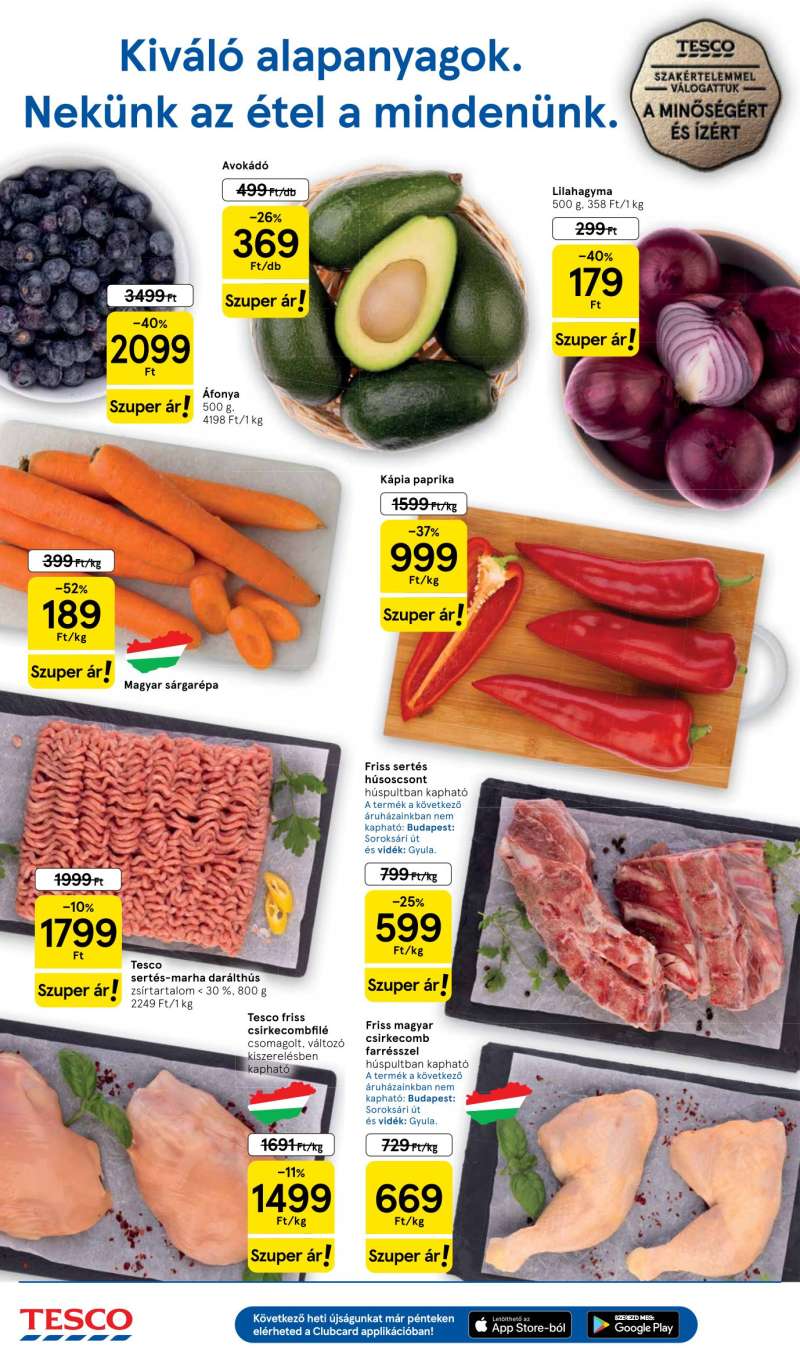 Tesco Akciós Újság Hipermarket 2 oldal