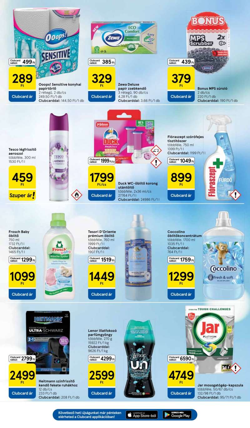 Tesco Akciós Újság Hipermarket 21 oldal