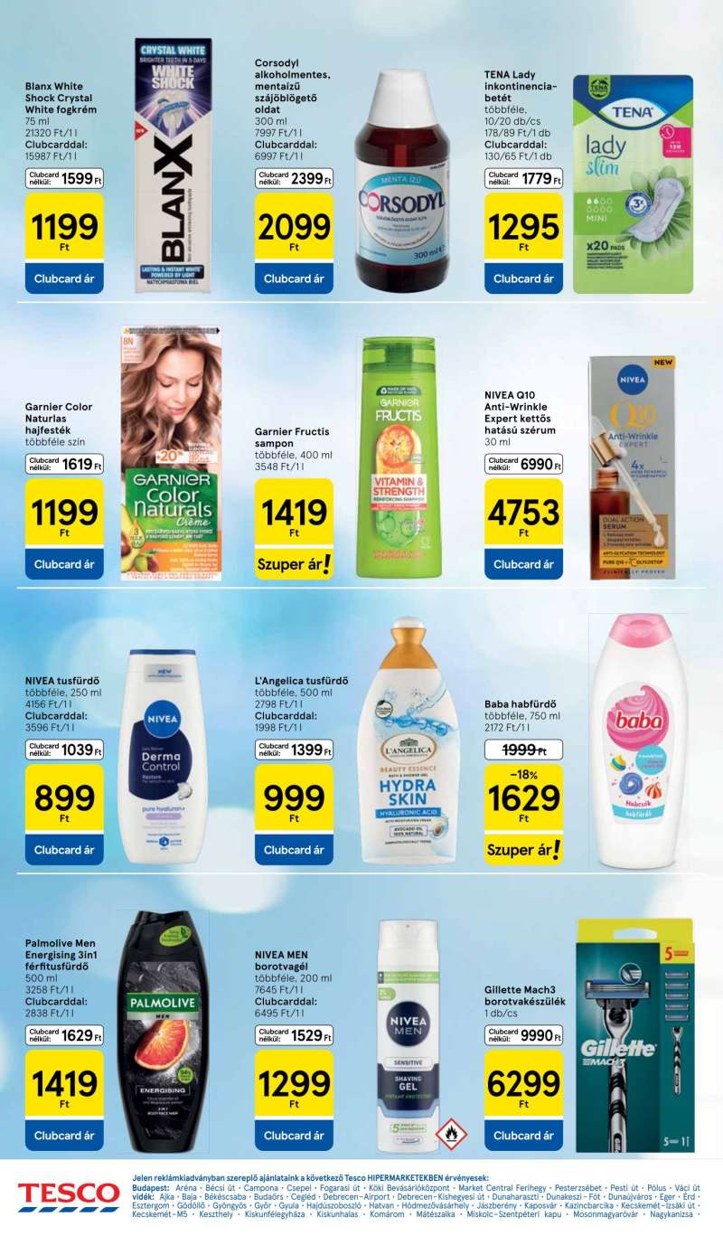 Tesco Akciós Újság Hipermarket 22 oldal