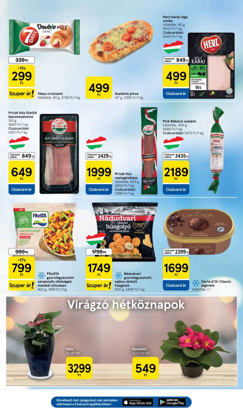 Tesco Akciós Újság Hipermarket 3 oldal