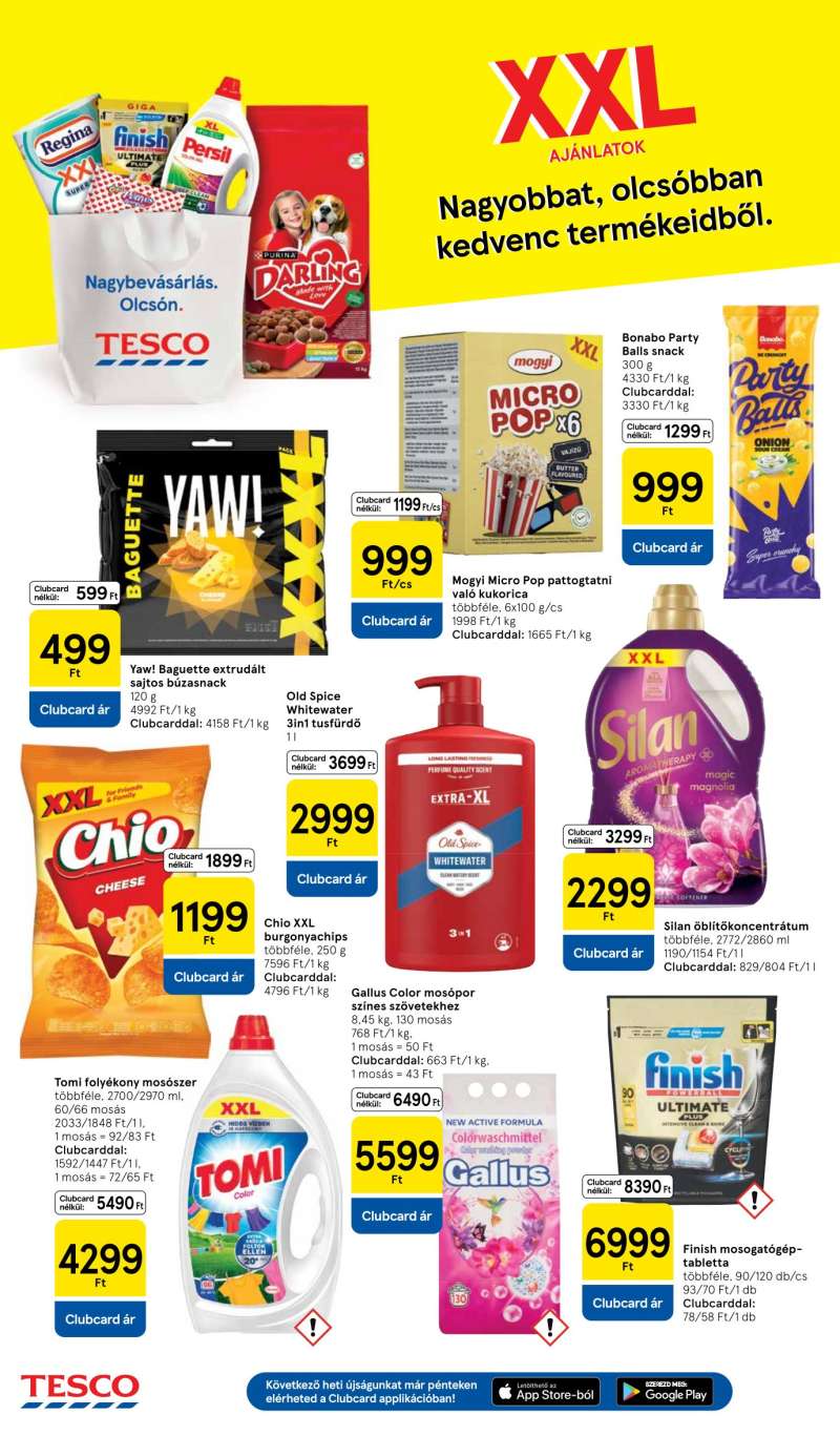 Tesco Akciós Újság Hipermarket 8 oldal