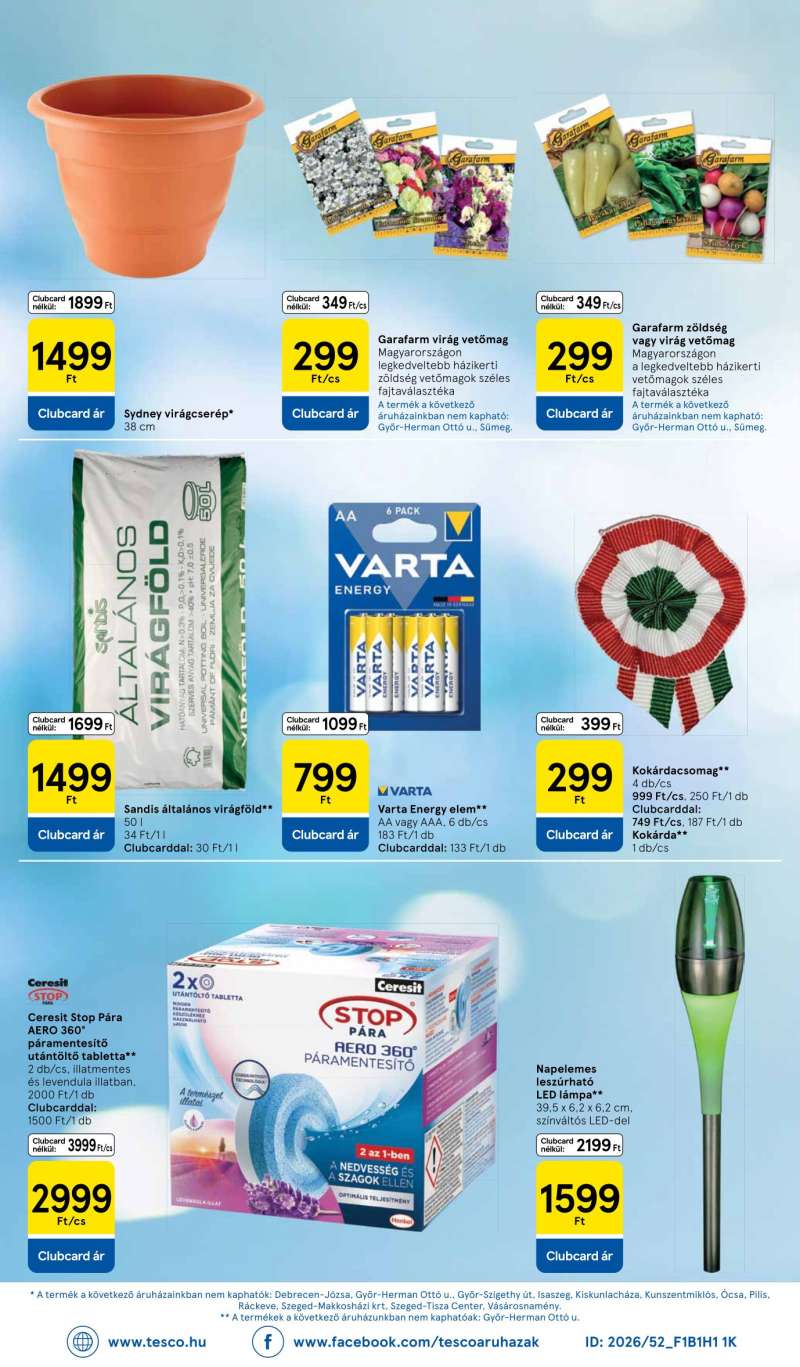 Tesco Akciós Újság Szupermarket 8 oldal