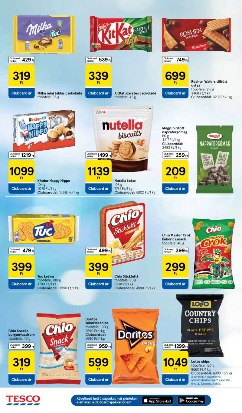 Tesco Hipermarket Akciós Újság 18 oldal