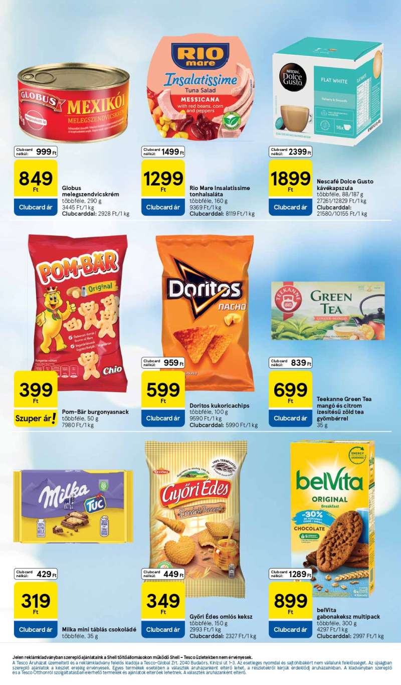 Tesco Szupermarket Akciós Újság 5 oldal