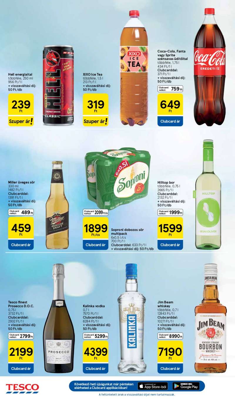 Tesco Szupermarket Akciós Újság 6 oldal