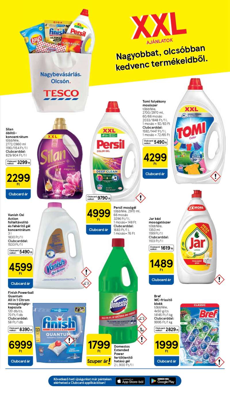 Tesco Szupermarket Akciós Újság 7 oldal