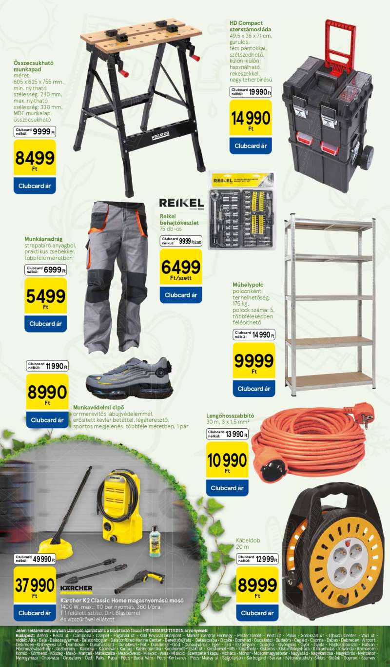 Tesco Tavaszi Kert Katalógus 18 oldal