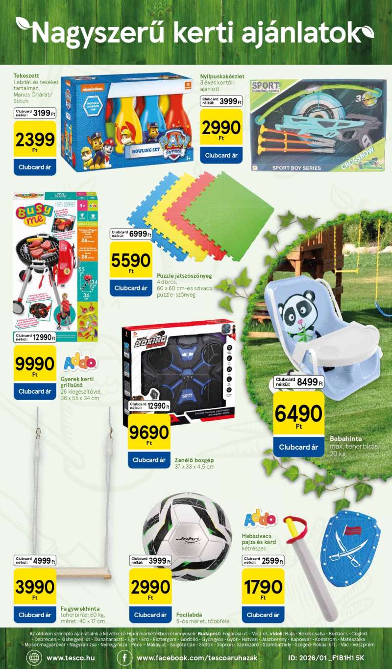 Tesco Tavaszi Kert Katalógus 20 oldal