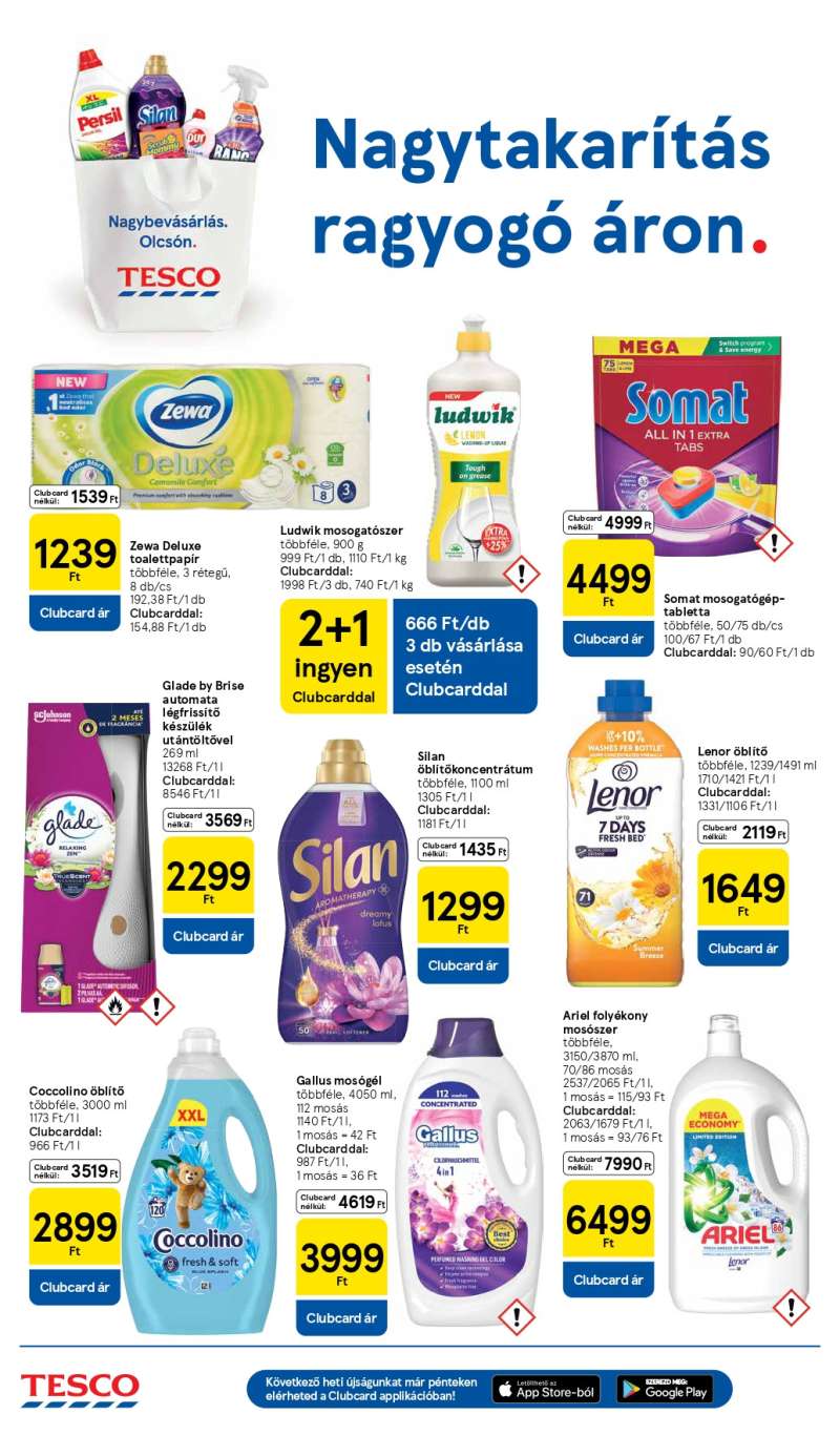 Tesco Akciós Újság Hipermarket 12 oldal