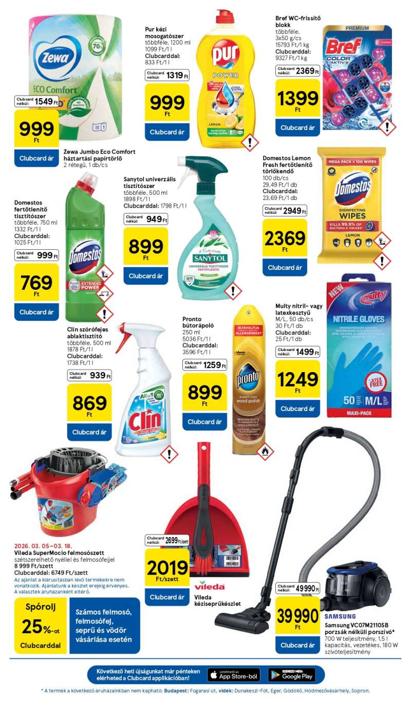 Tesco Akciós Újság Hipermarket 13 oldal