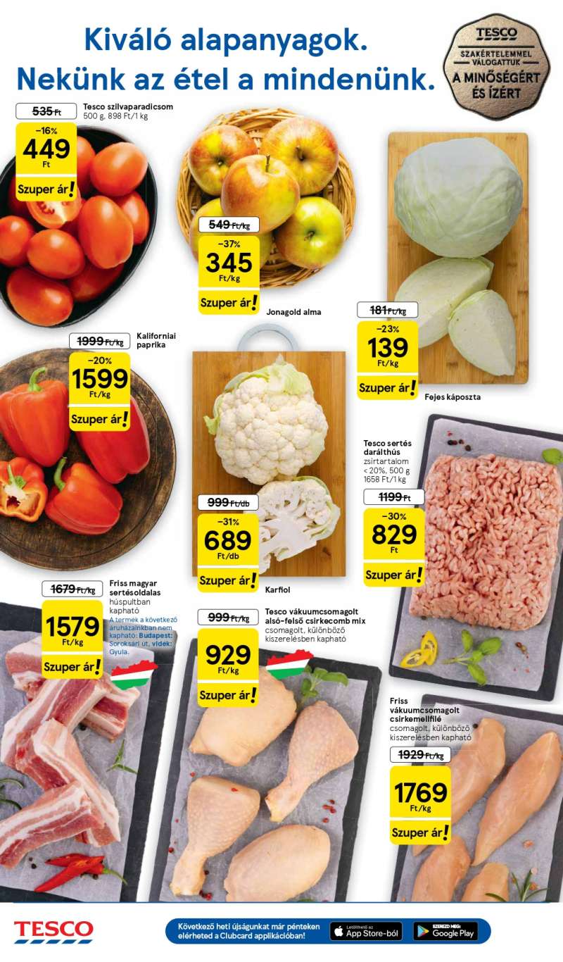 Tesco Akciós Újság Hipermarket 2 oldal