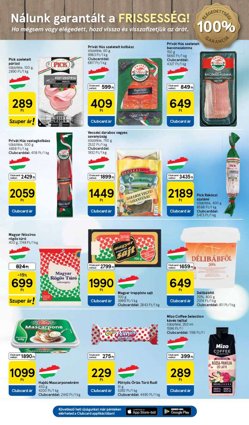 Tesco Akciós Újság Hipermarket 3 oldal