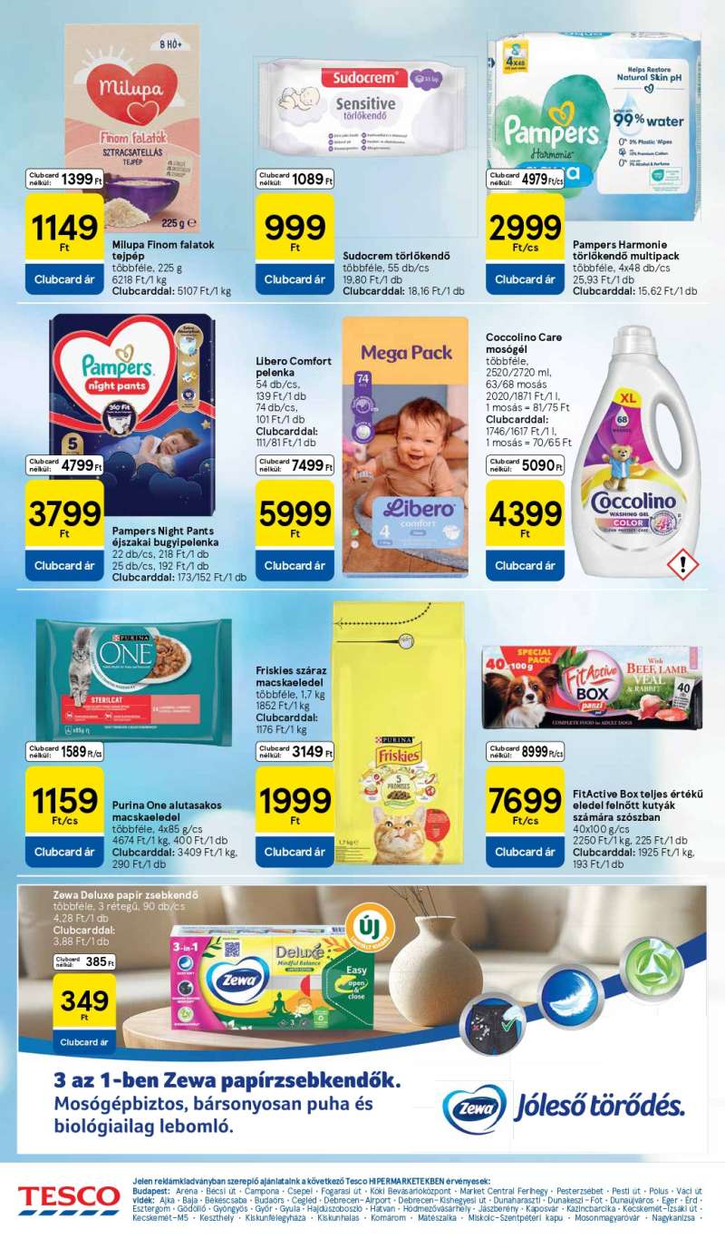 Tesco Akciós Újság Hipermarket 30 oldal