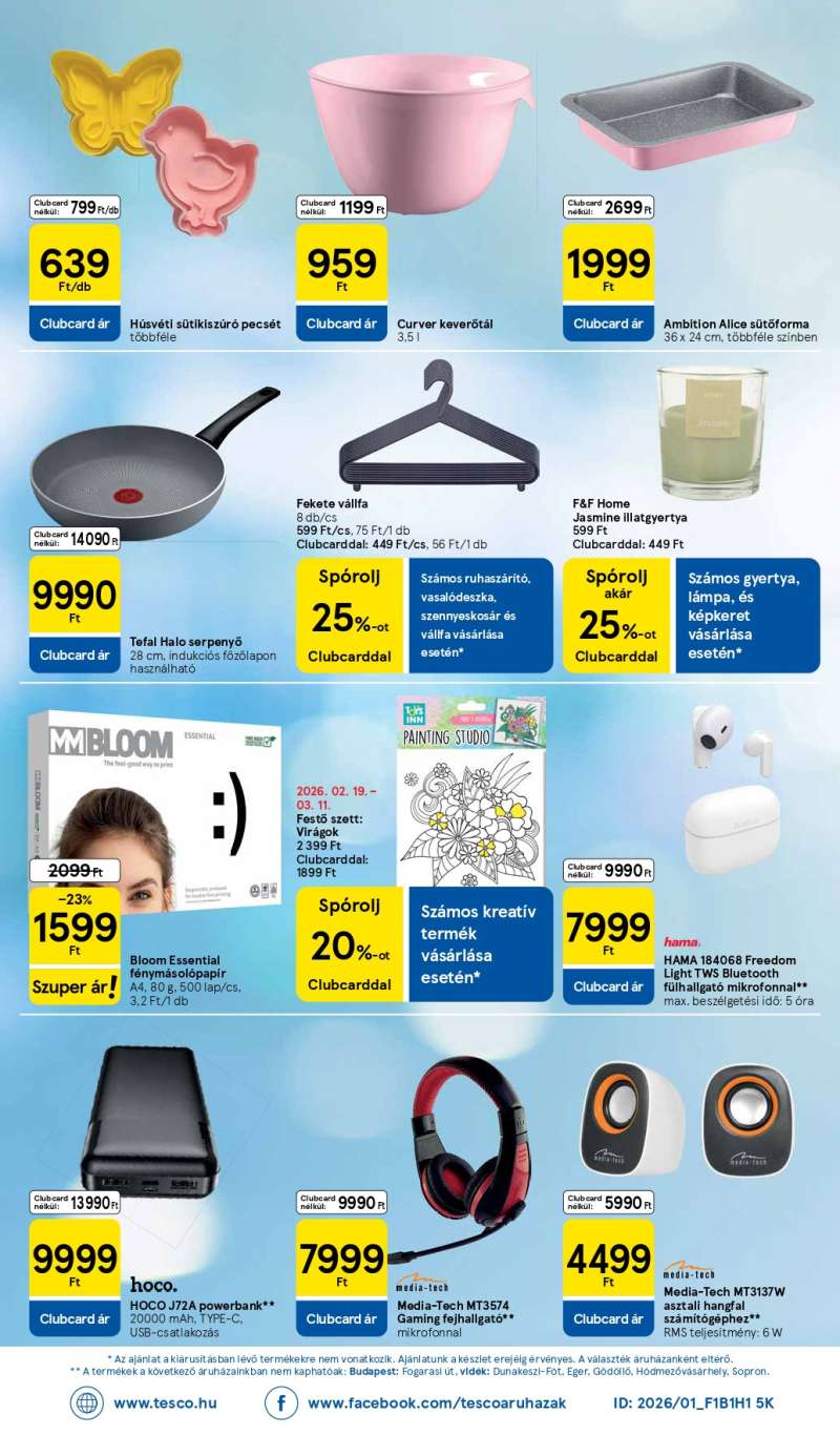 Tesco Akciós Újság Hipermarket 34 oldal