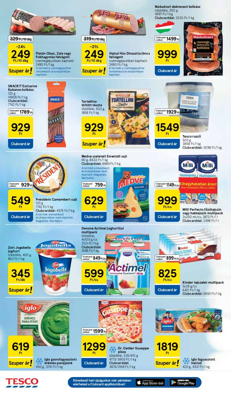 Tesco Akciós Újság Hipermarket 4 oldal