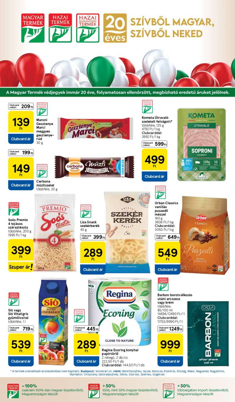 Tesco Akciós Újság Hipermarket 7 oldal