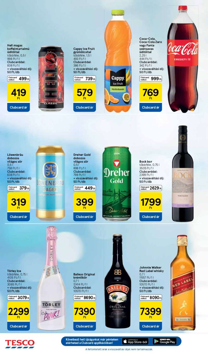 Tesco Szupermarket Akciós Újság 6 oldal