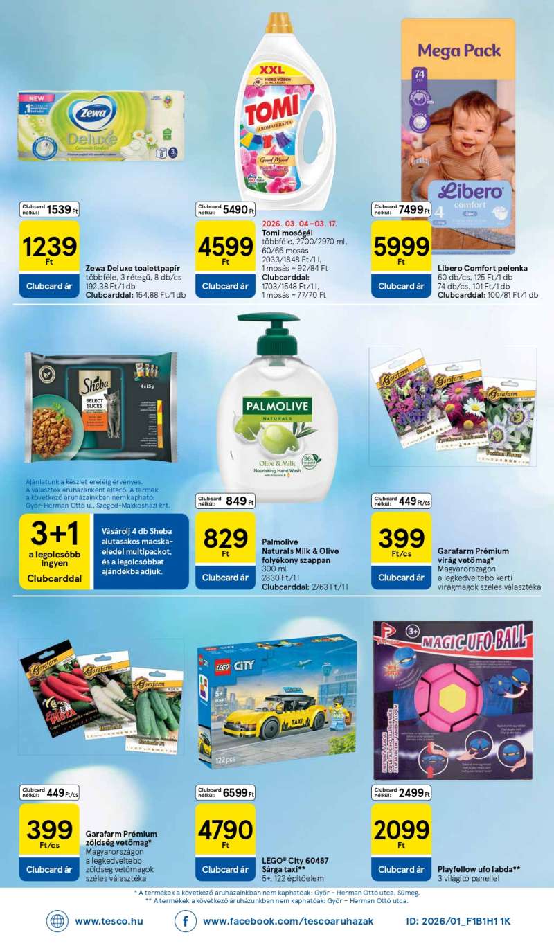 Tesco Szupermarket Akciós Újság 8 oldal