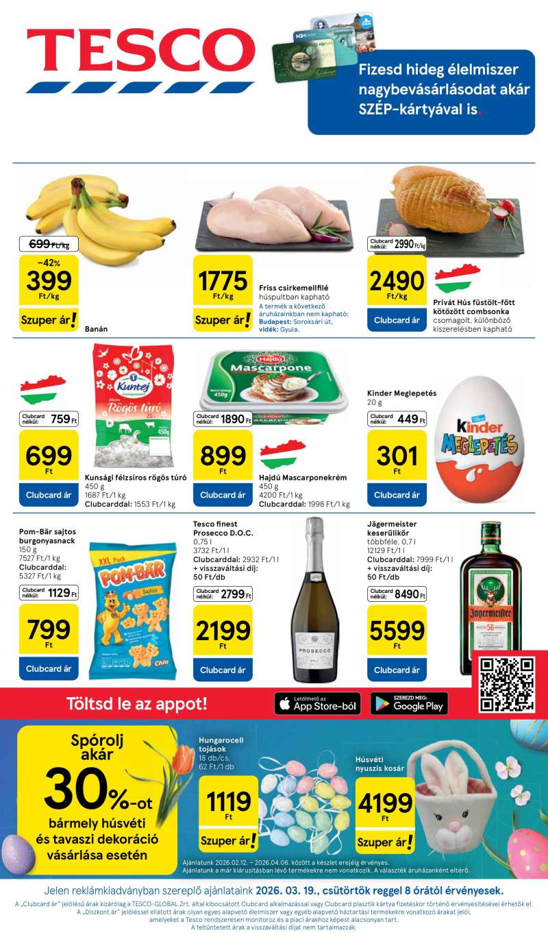 Tesco Akciós Újság Hipermarket 1 oldal