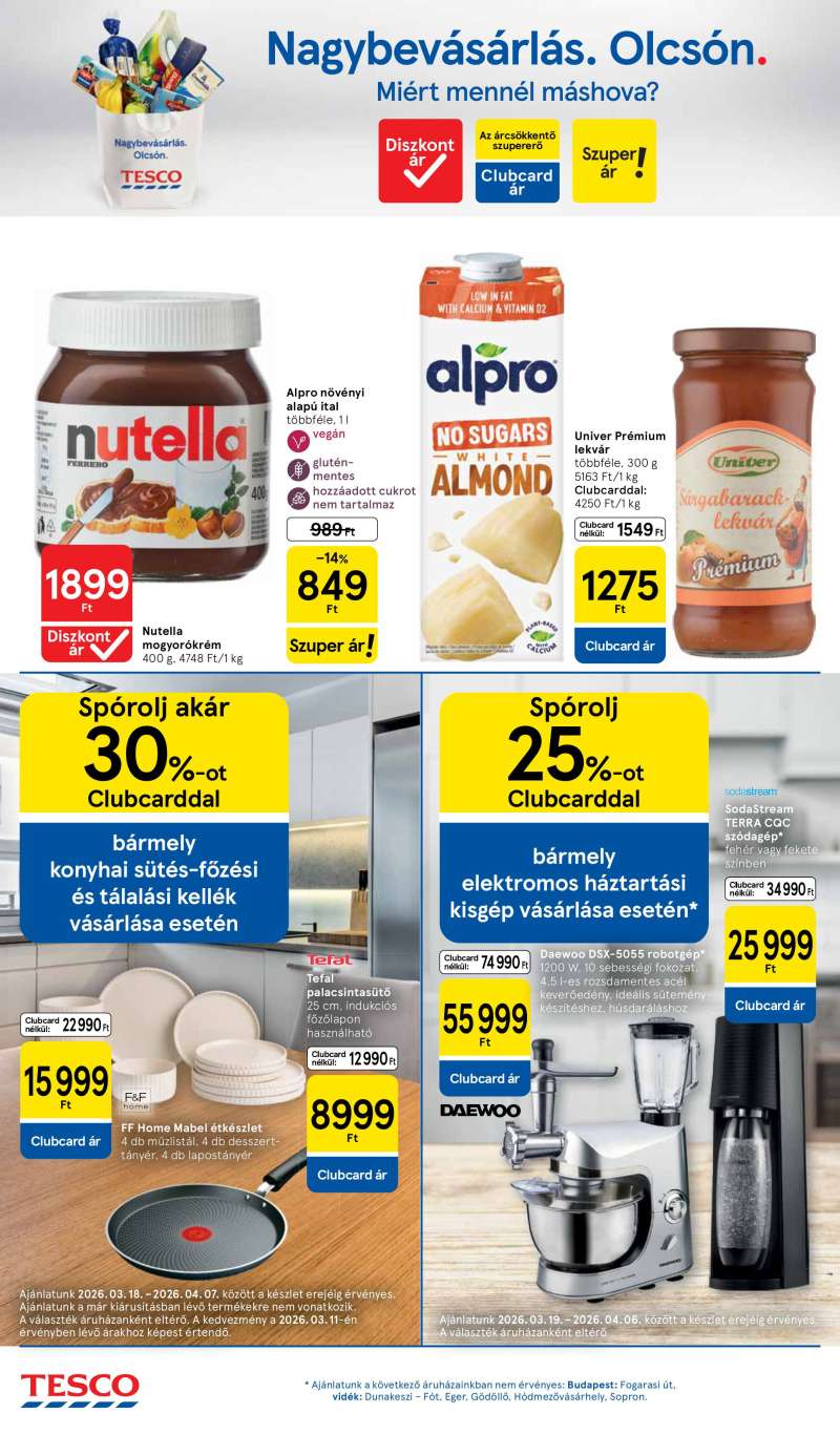 Tesco Akciós Újság Hipermarket 16 oldal