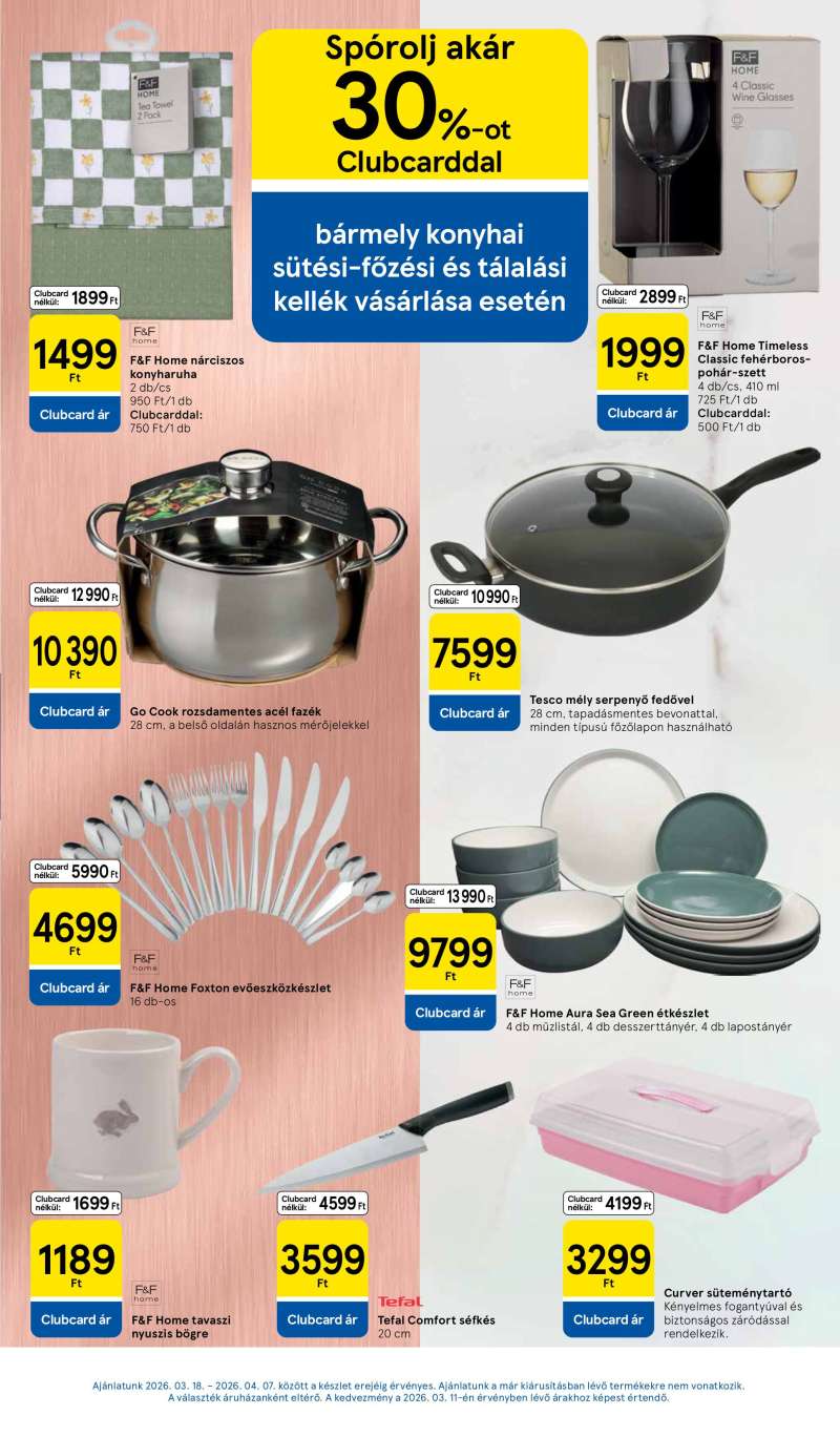 Tesco Akciós Újság Hipermarket 31 oldal