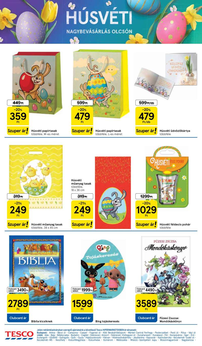 Tesco Akciós Újság Hipermarket 32 oldal