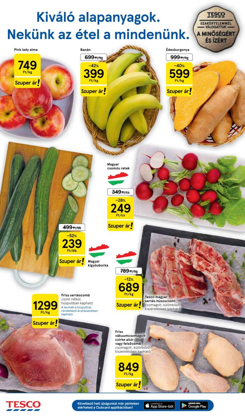 Tesco Akciós Újság Szupermarket 2 oldal