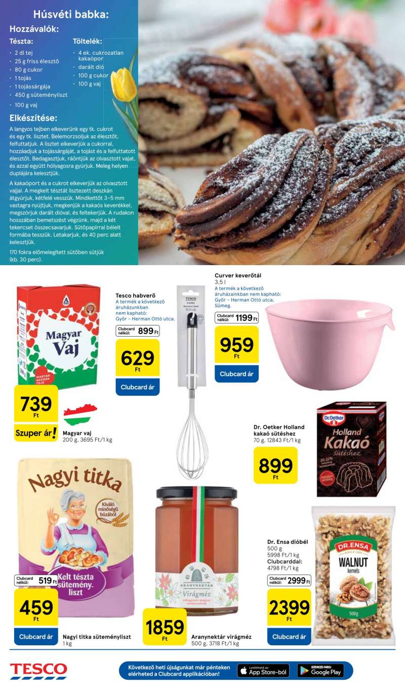 Tesco Akciós Újság Szupermarket 6 oldal