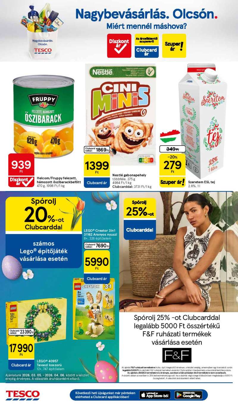 Tesco Akciós Újság 16 oldal