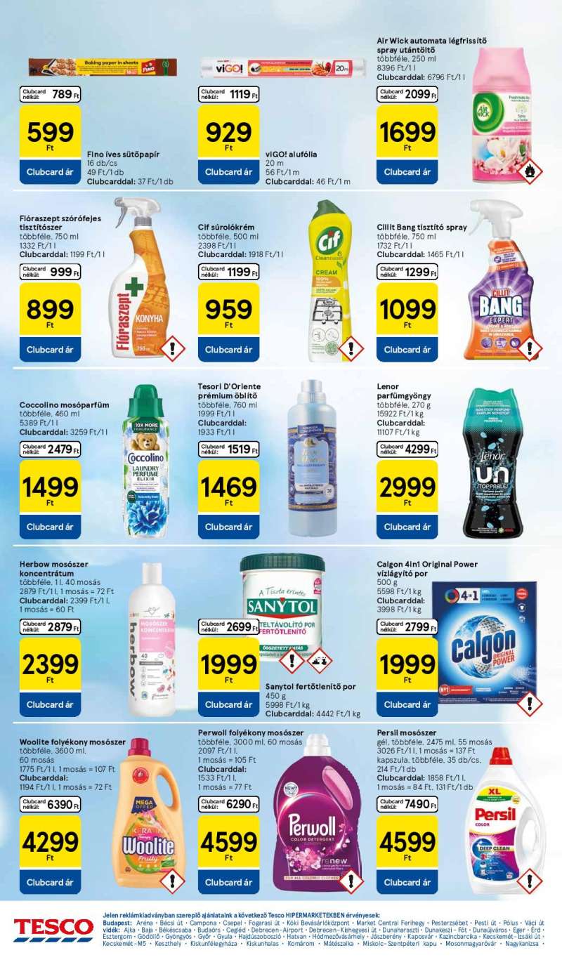 Tesco Akciós Újság 30 oldal