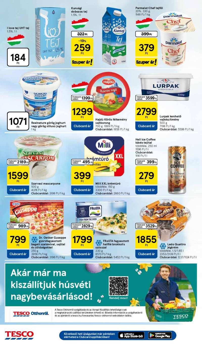 Tesco Akciós Újság 4 oldal