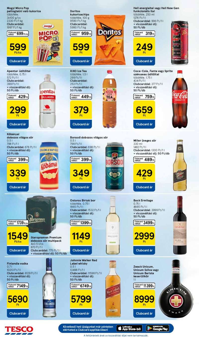 Tesco Akciós Újság 6 oldal