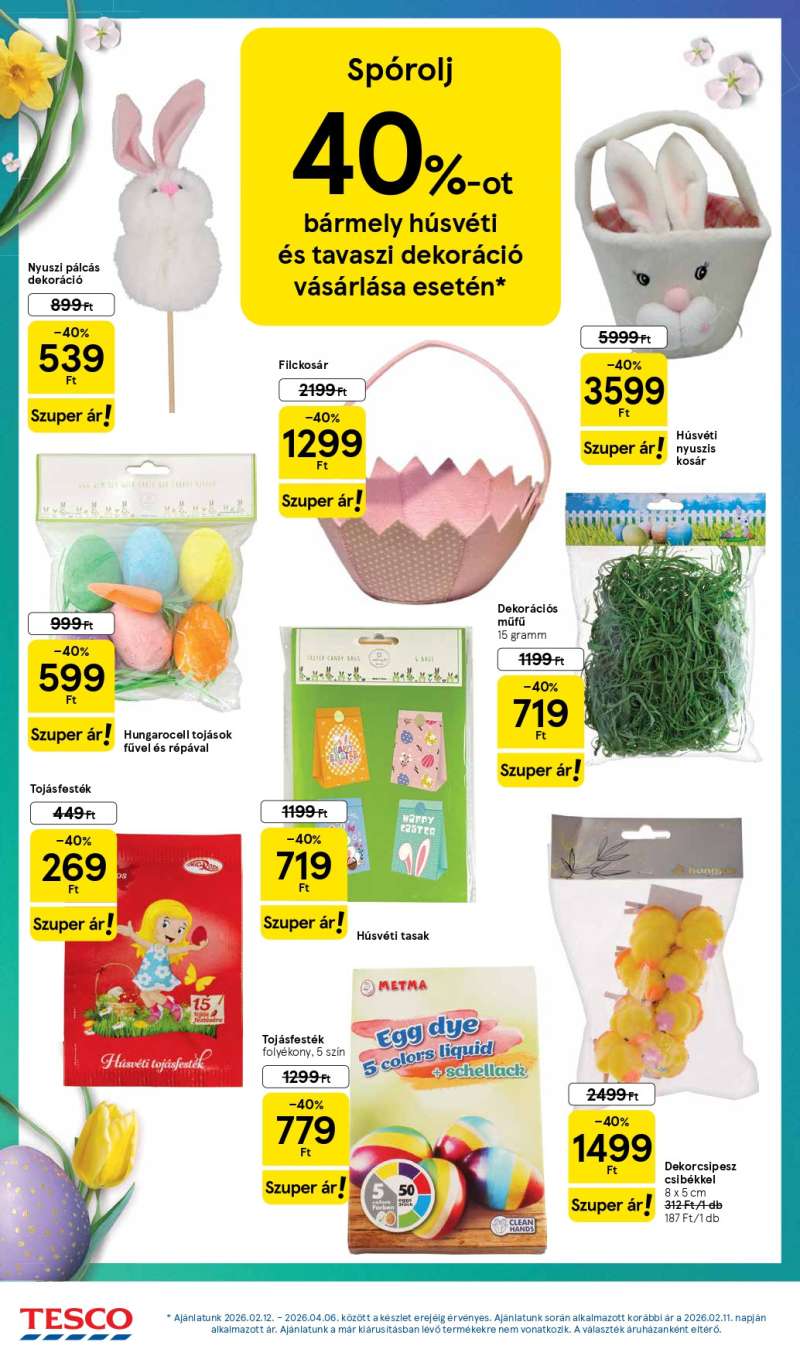 Tesco Hipermarket Akciós Újság 16 oldal