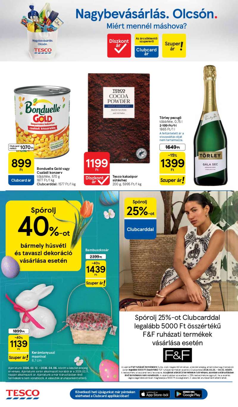 Tesco Hipermarket Akciós Újság 20 oldal