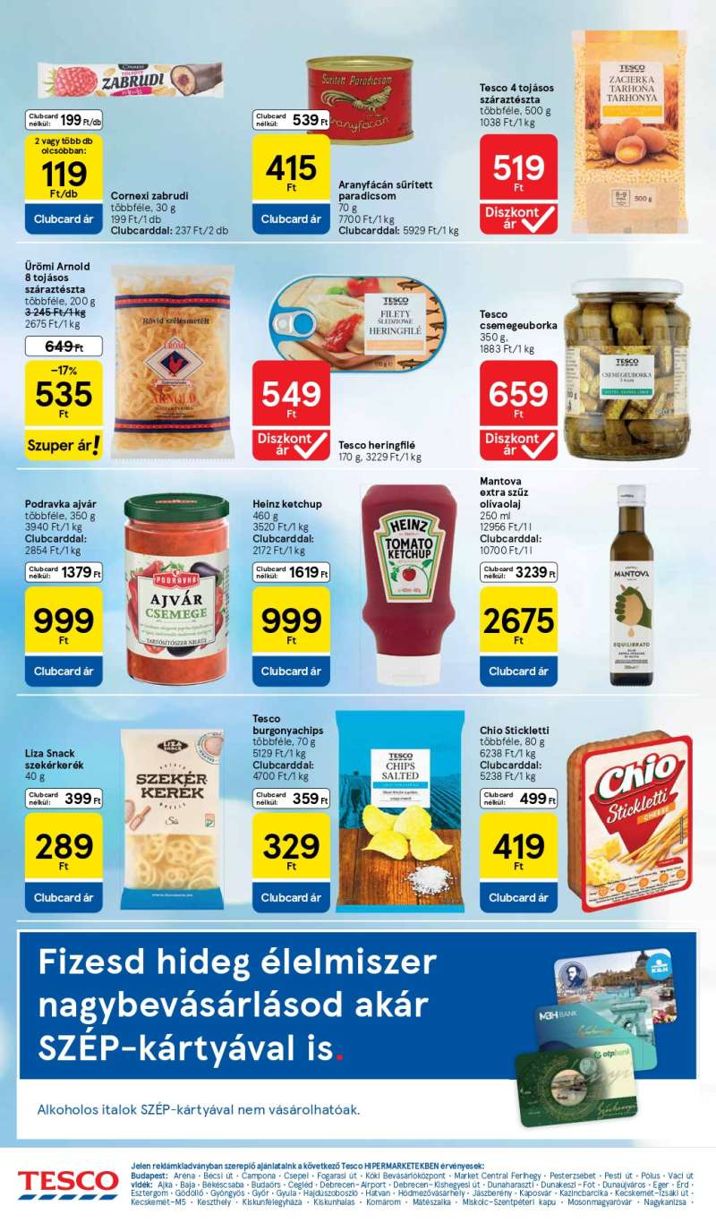 Tesco Hipermarket Akciós Újság 26 oldal