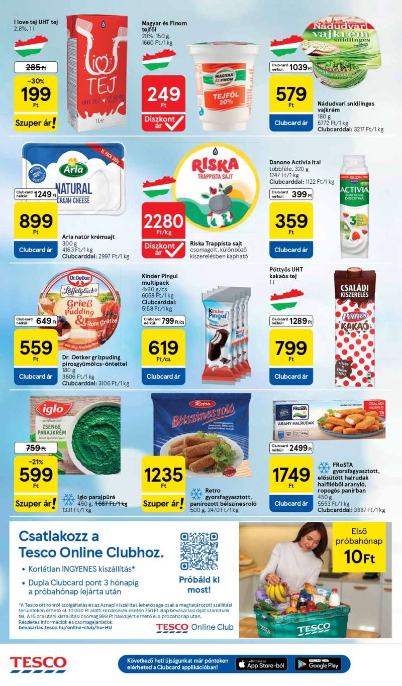 Tesco Hipermarket Akciós Újság 4 oldal