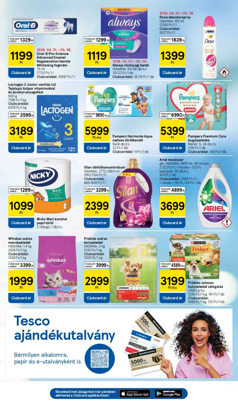 Tesco Hipermarket Akciós Újság 7 oldal