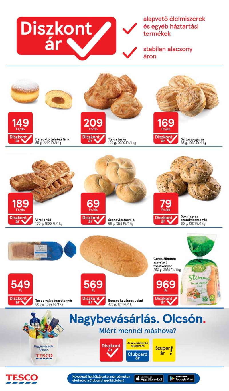 Tesco Akciós Újság 10 oldal