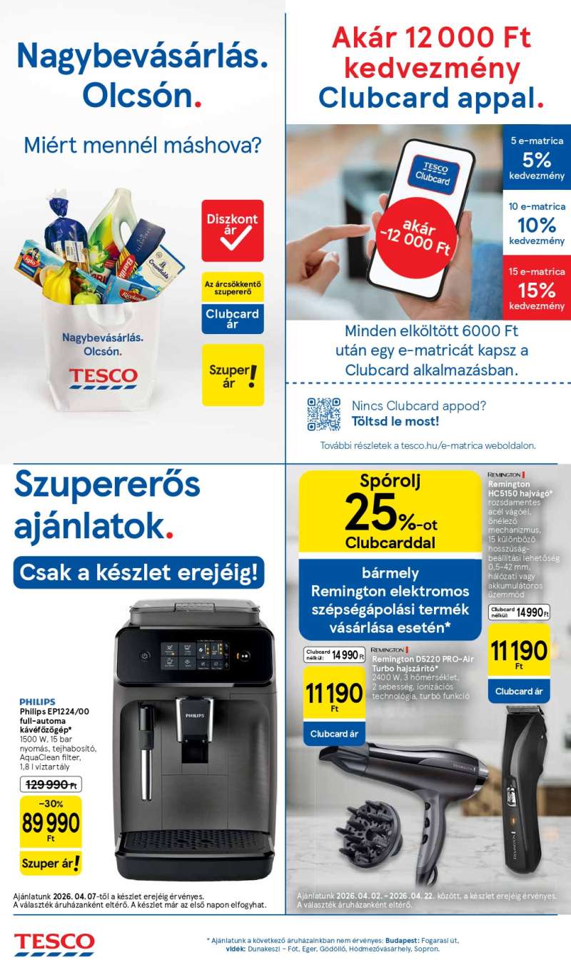 Tesco Akciós Újság 16 oldal
