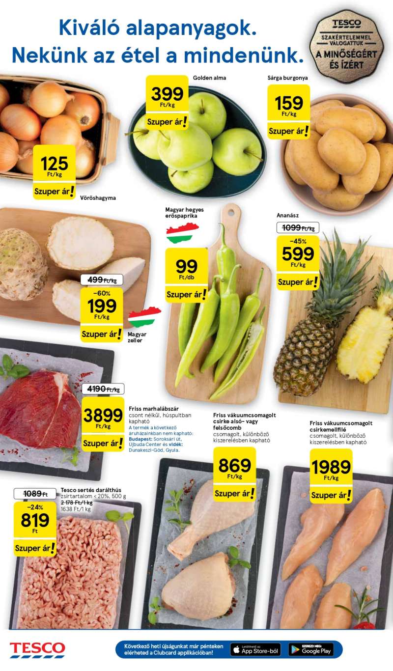 Tesco Akciós Újság 2 oldal