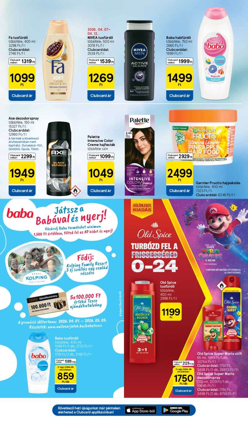 Tesco Akciós Újság 25 oldal