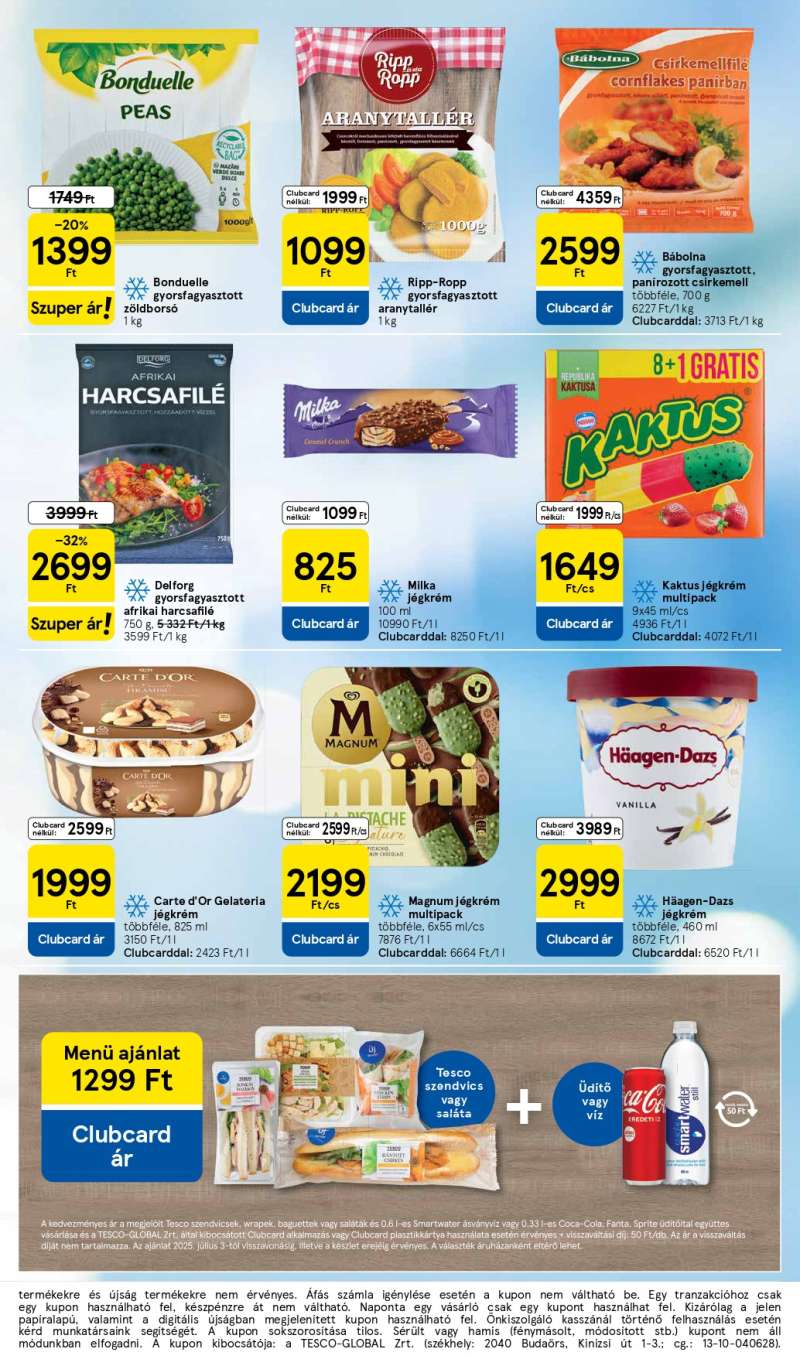 Tesco Akciós Újság 5 oldal
