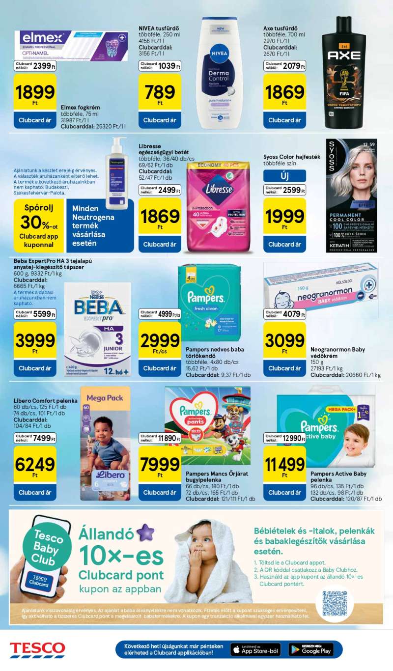 Tesco Akciós Újság 8 oldal