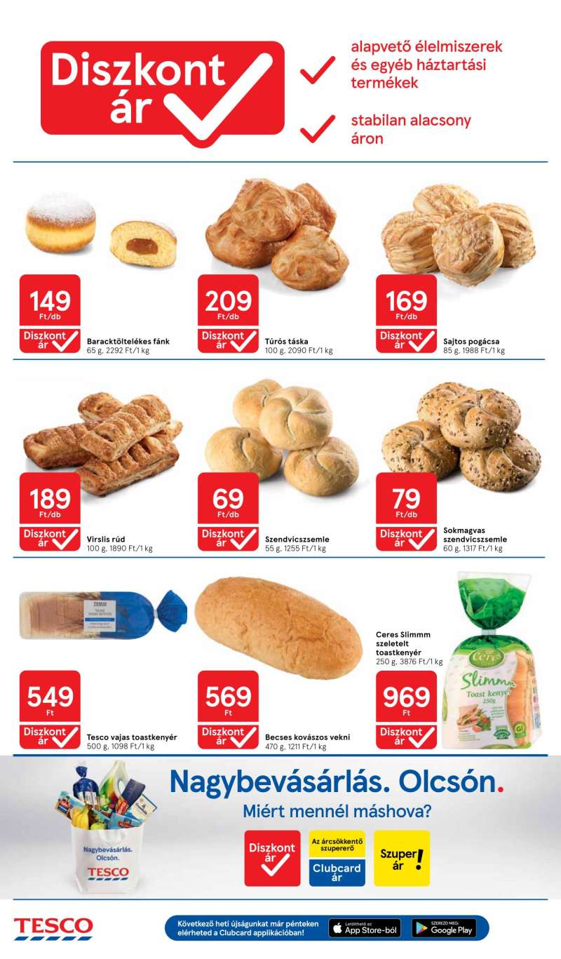 Tesco Akciós Újság Hipermarket 10 oldal