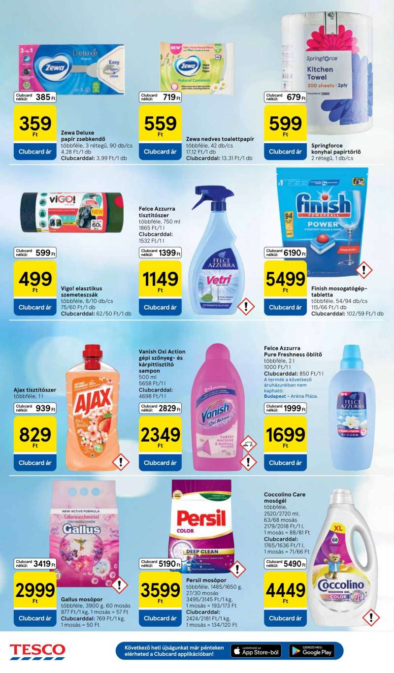 Tesco Akciós Újság Hipermarket 24 oldal