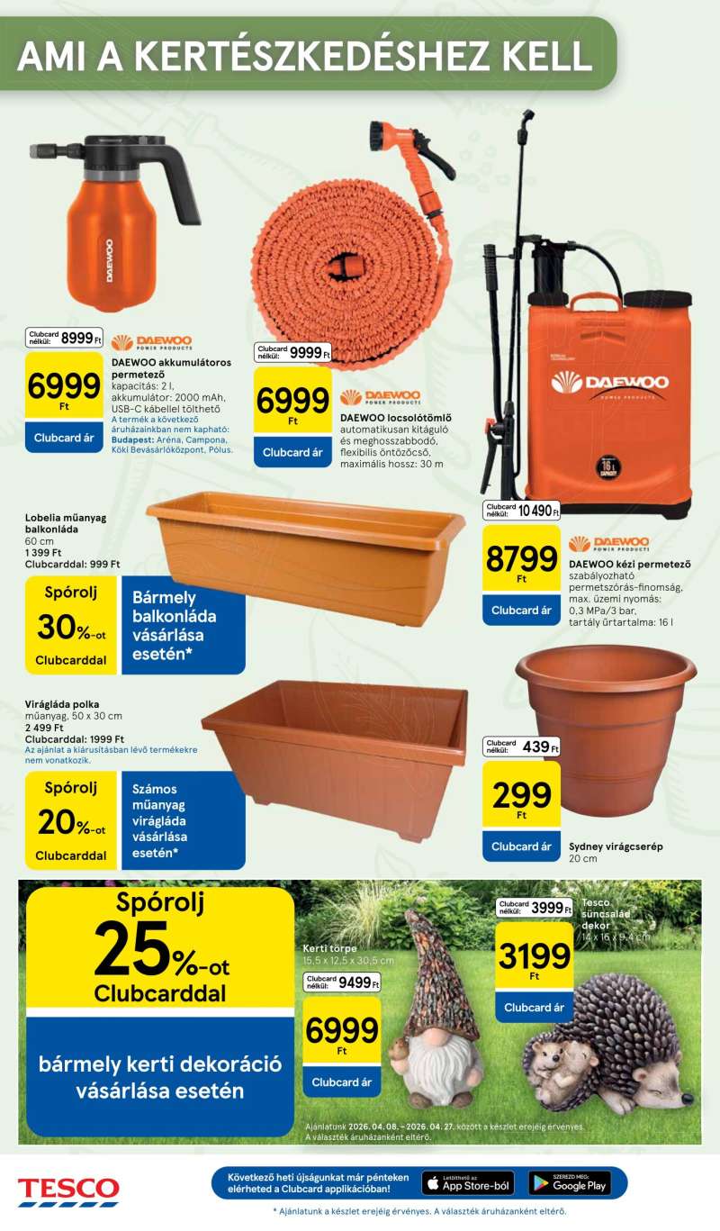 Tesco Akciós Újság Hipermarket 30 oldal