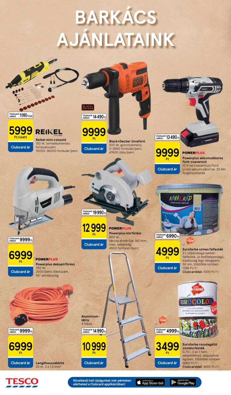 Tesco Akciós Újság Hipermarket 32 oldal