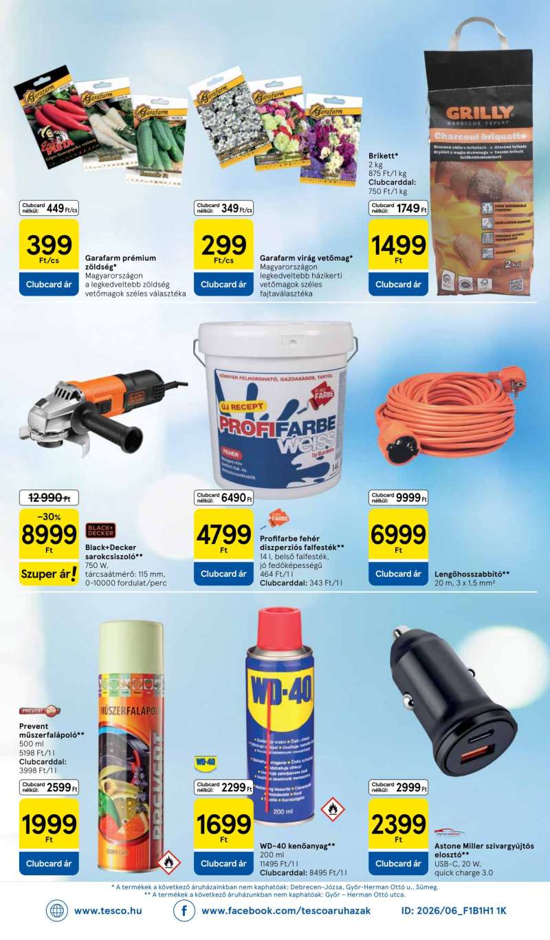 Tesco Akciós Újság Szupermarket 8 oldal