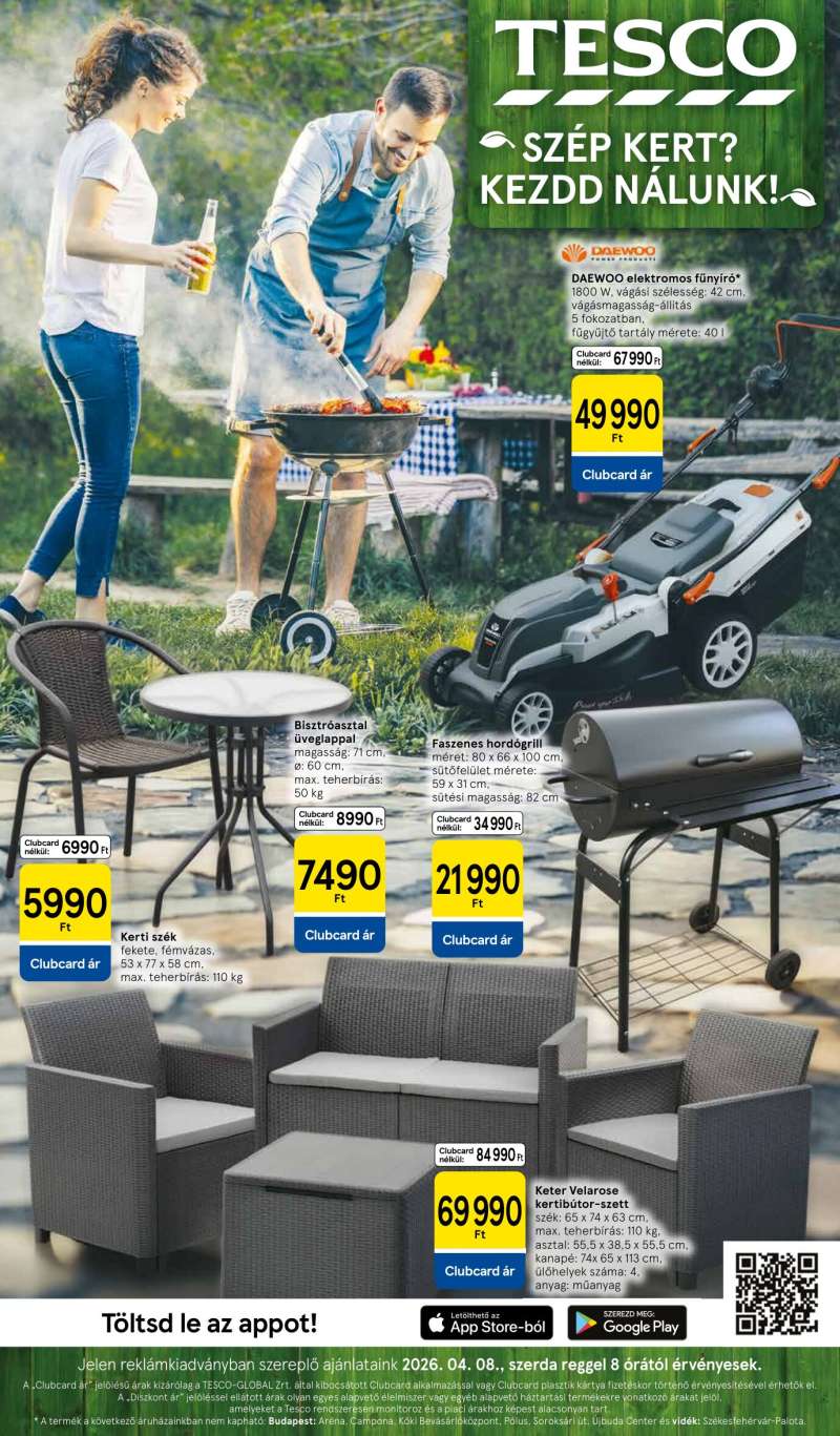 Tesco Akciós Újság 1 oldal